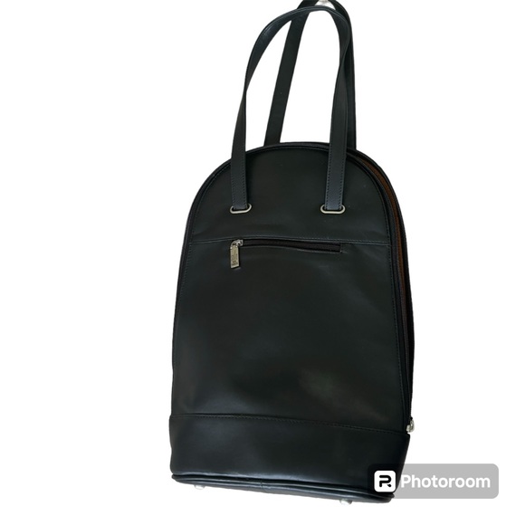 Solle Handbags - Solle Travel Two-Bottle Wine Carrier Black Monterey Leather